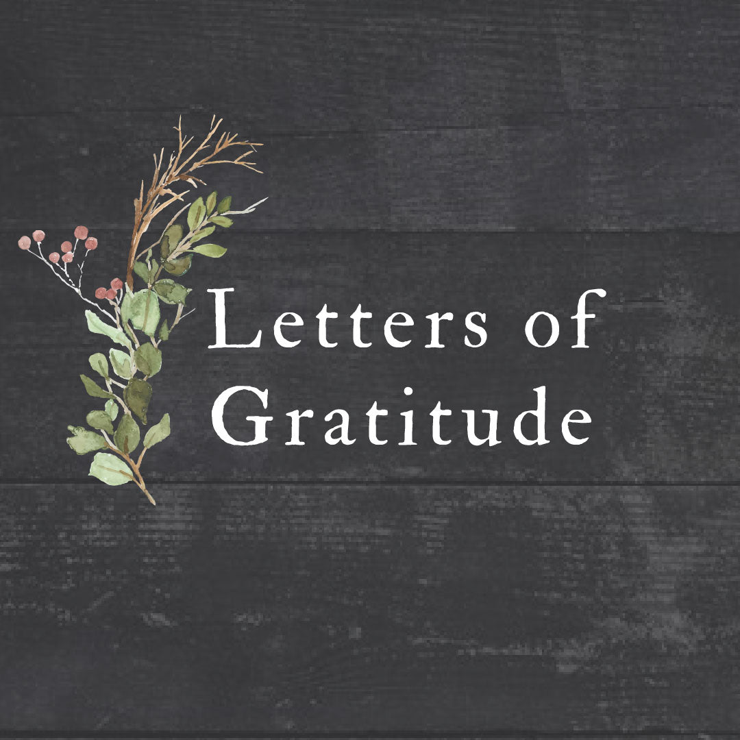 Letters of Gratitude: Letters to the Military Family