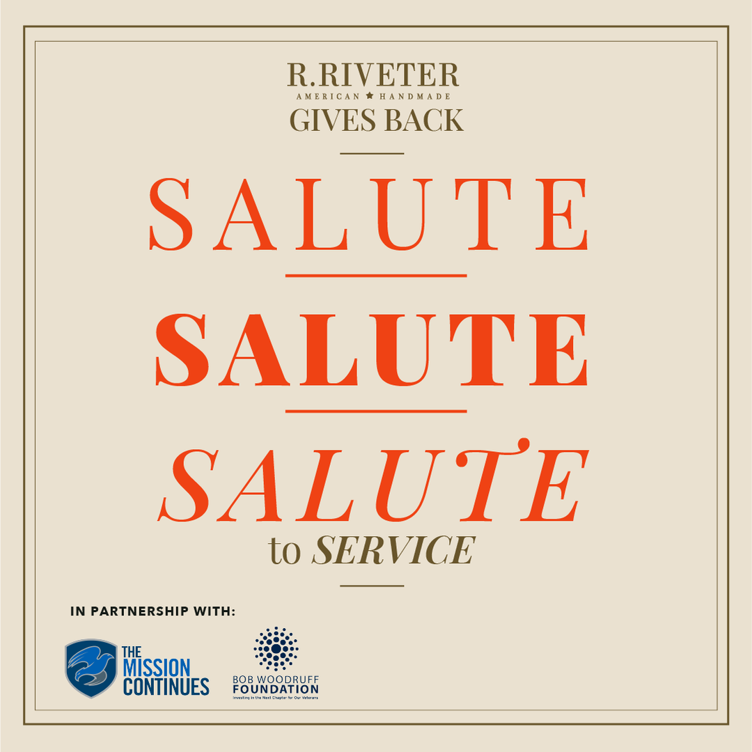 Salute To Service: R.Riveter Gives Back
