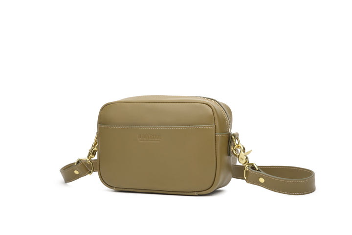 Jane Crossbody Bag | Fatigue Leather
