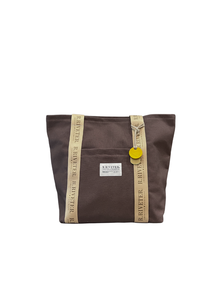 Margot Tote | Umber Brown Canvas
