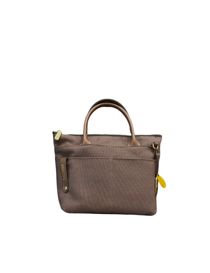 Dot | Umber Brown Canvas + Brown