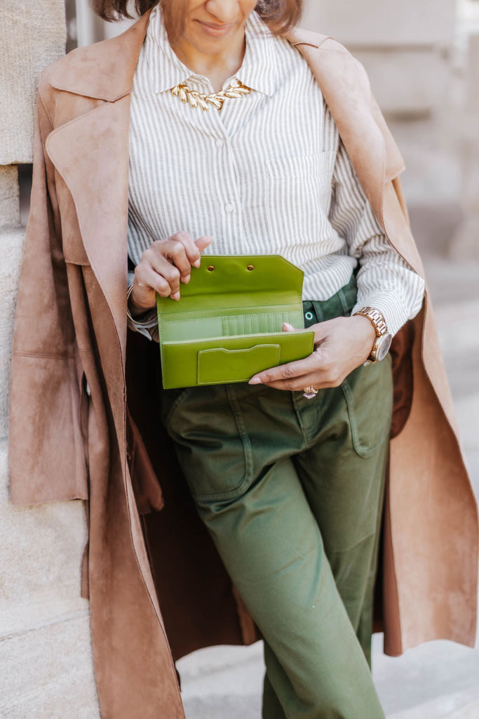 1943 Wallet | Fern Leather