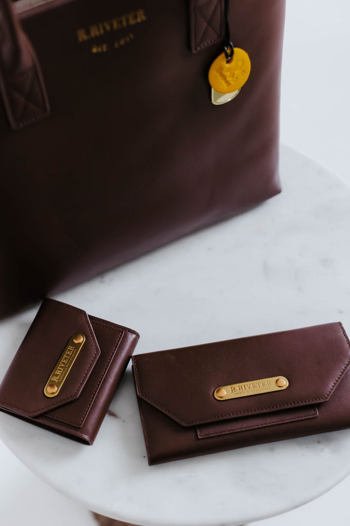 1972 Mini Wallet | Brown Leather