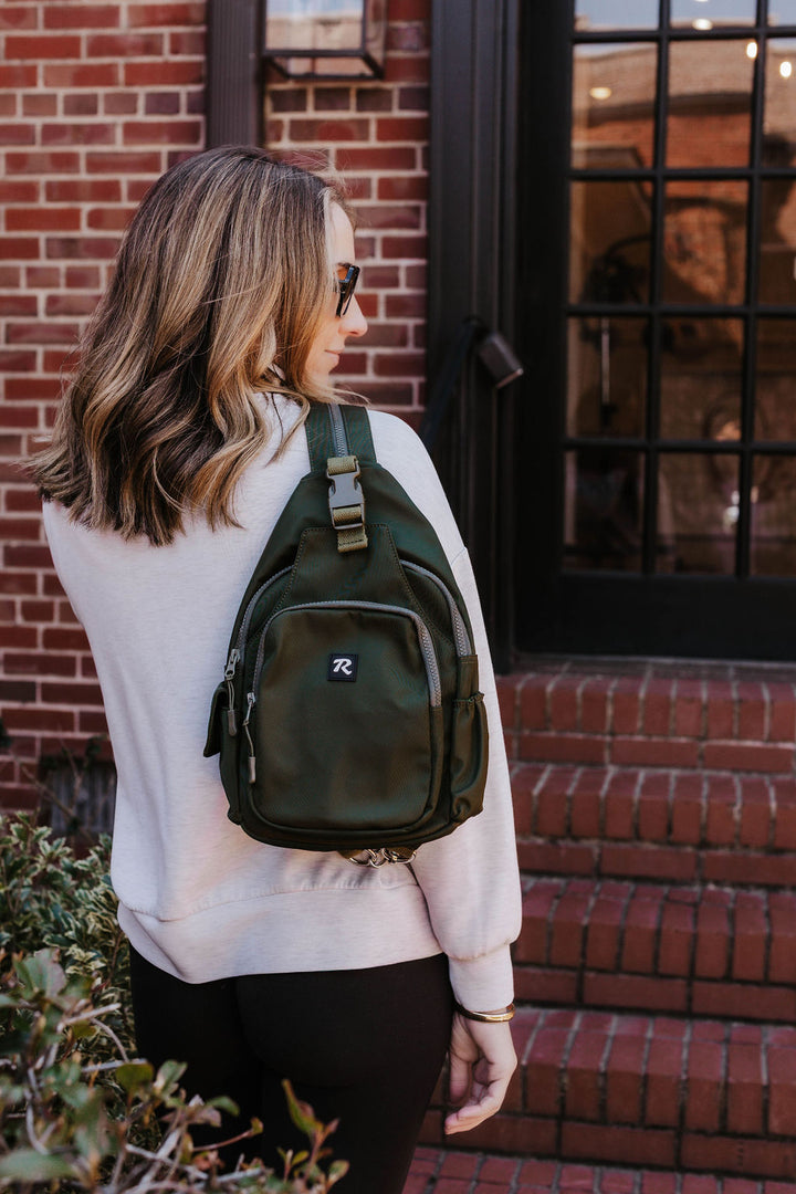 Lorene Sling Backpack | Reveille Fatigue Nylon