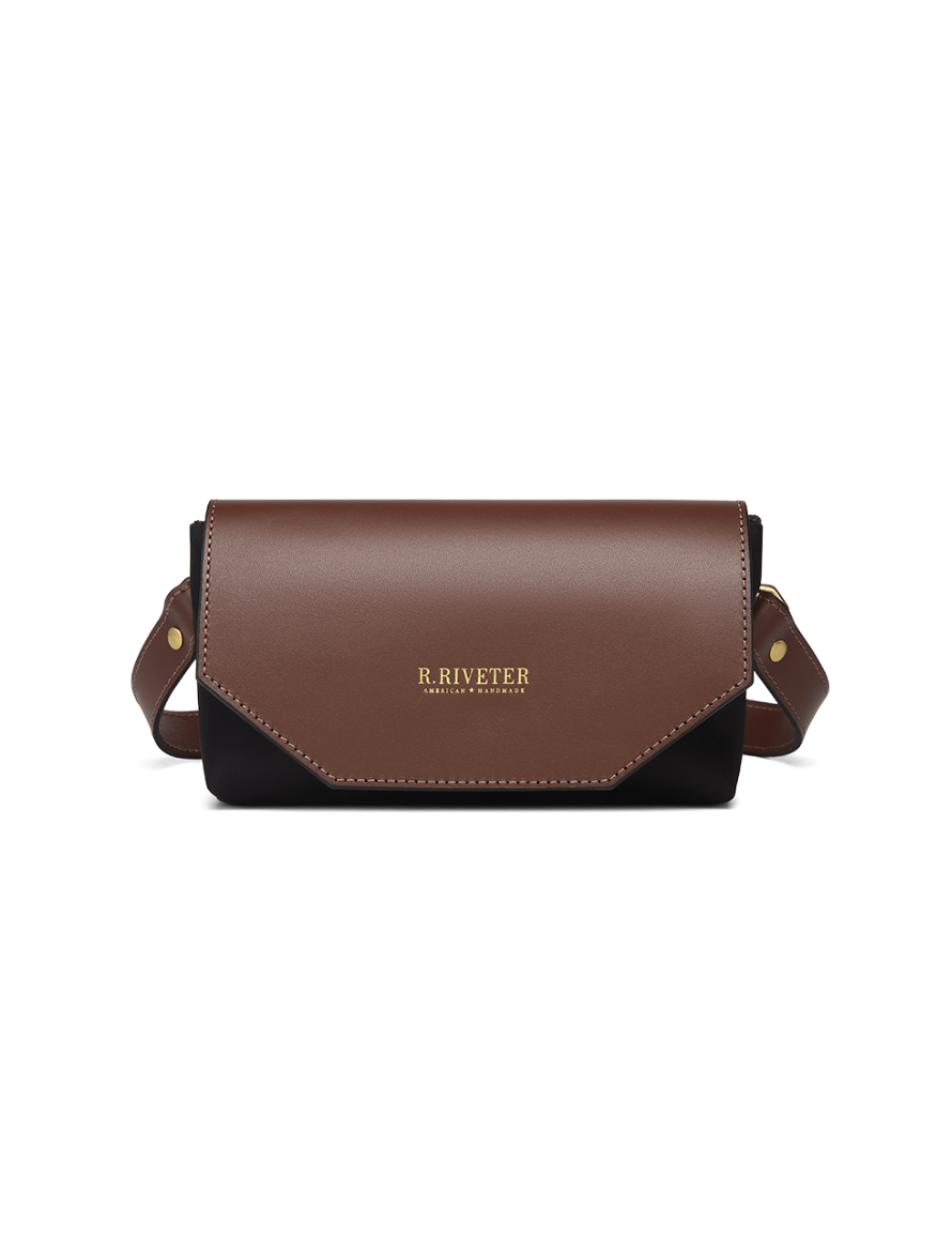 Whittle | Black Nylon + Brown Leather