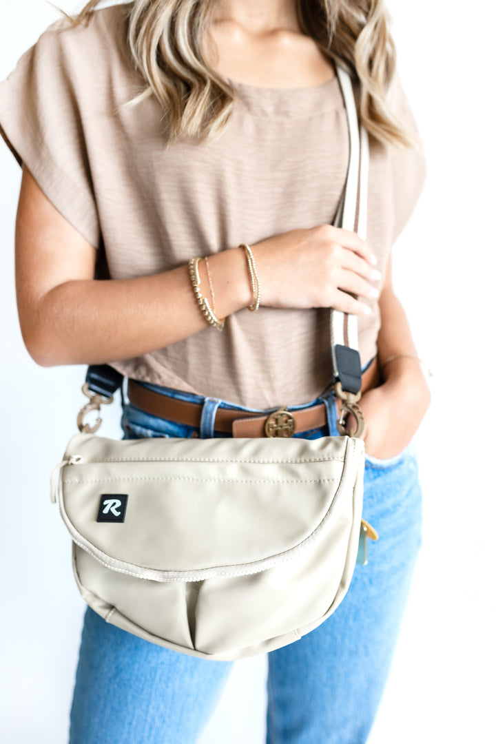 Sally Crossbody | Reveille Khaki Nylon