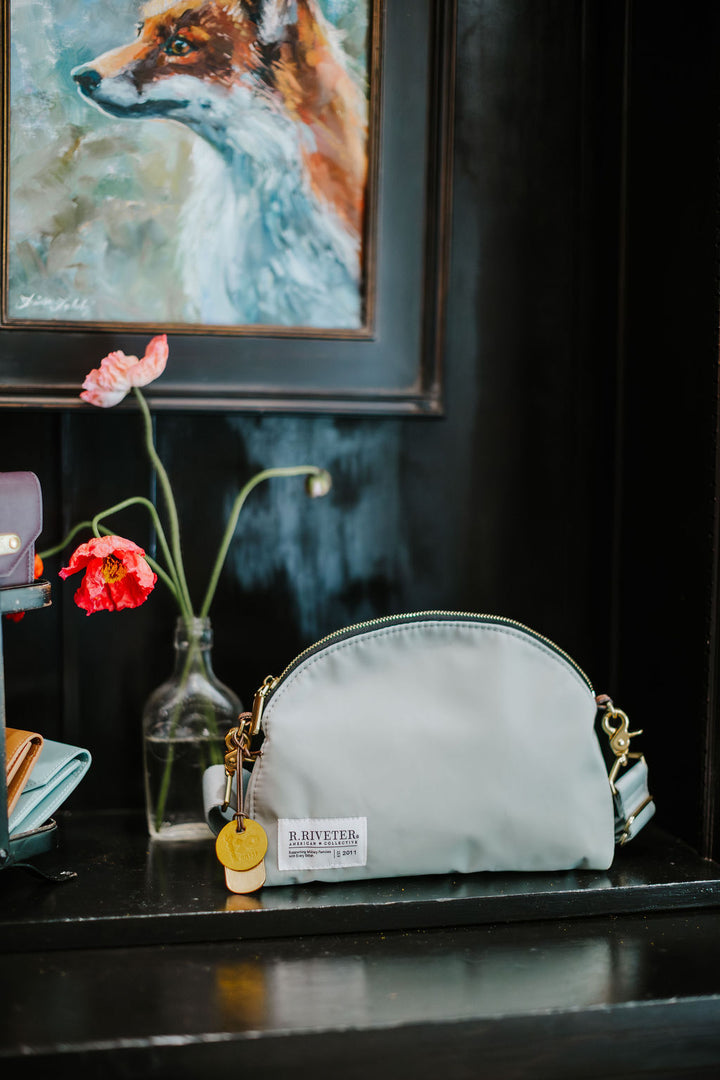 Hopper Crossbody Bag | Slate Nylon