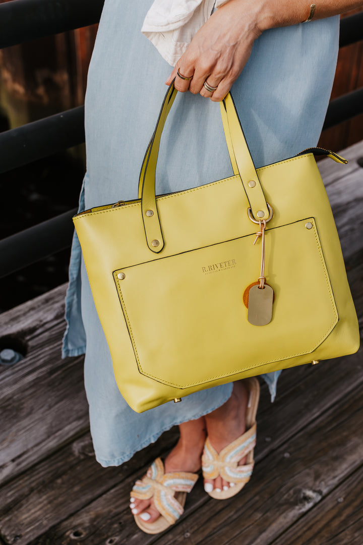 Marcy Satchel | Limoncello Leather