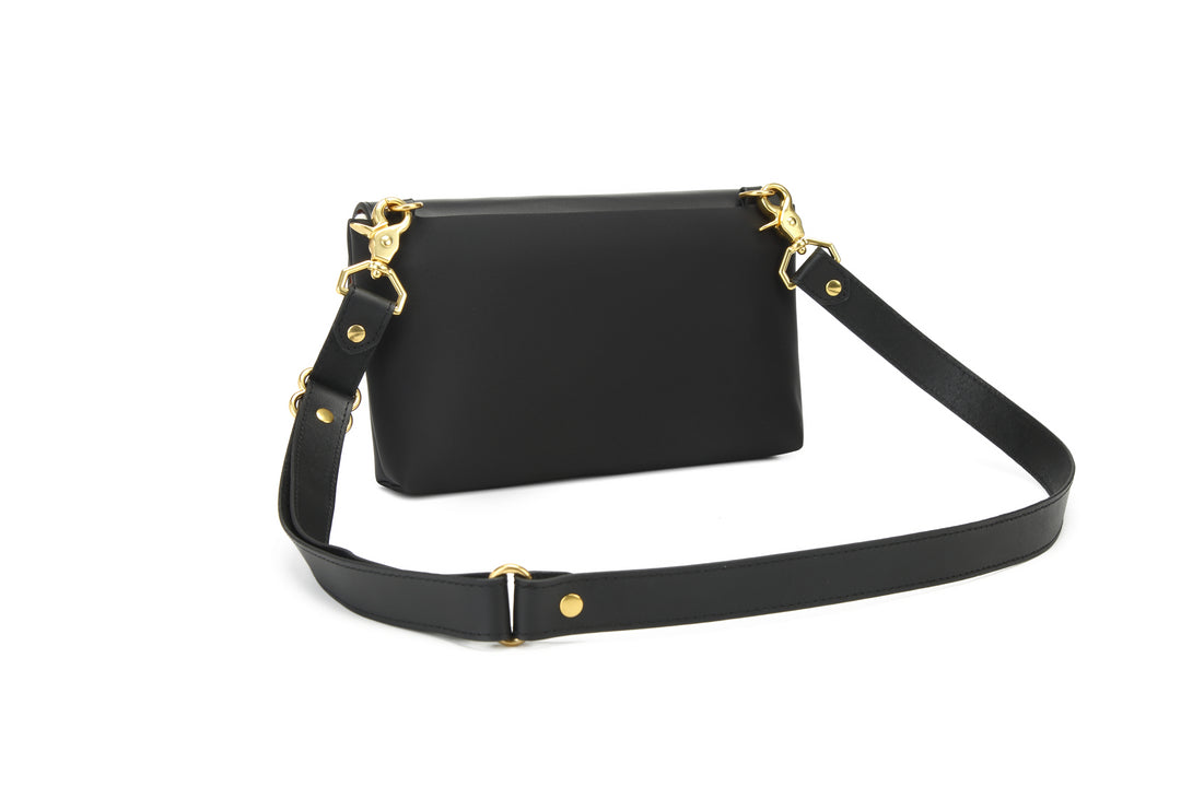 Patton | Black Nylon + Black Leather