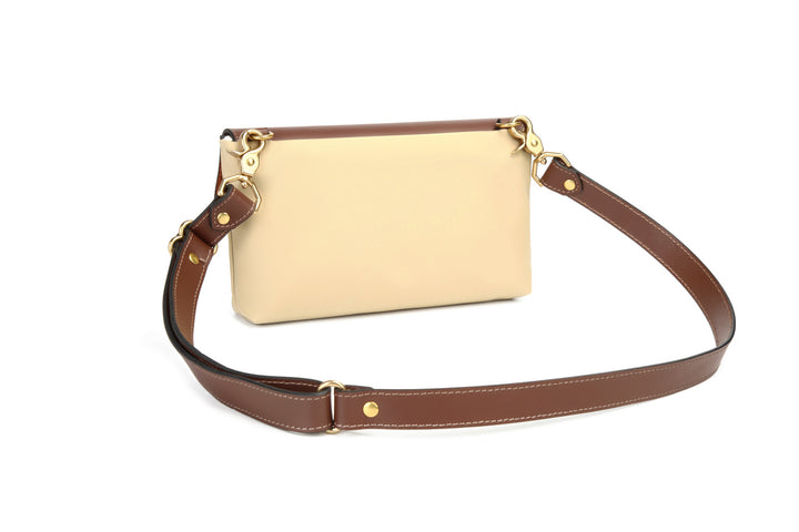 Patton | Khaki Nylon + Brown Leather