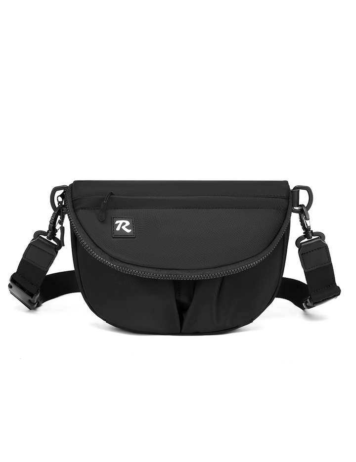 Sally Crossbody | Reveille Black Nylon