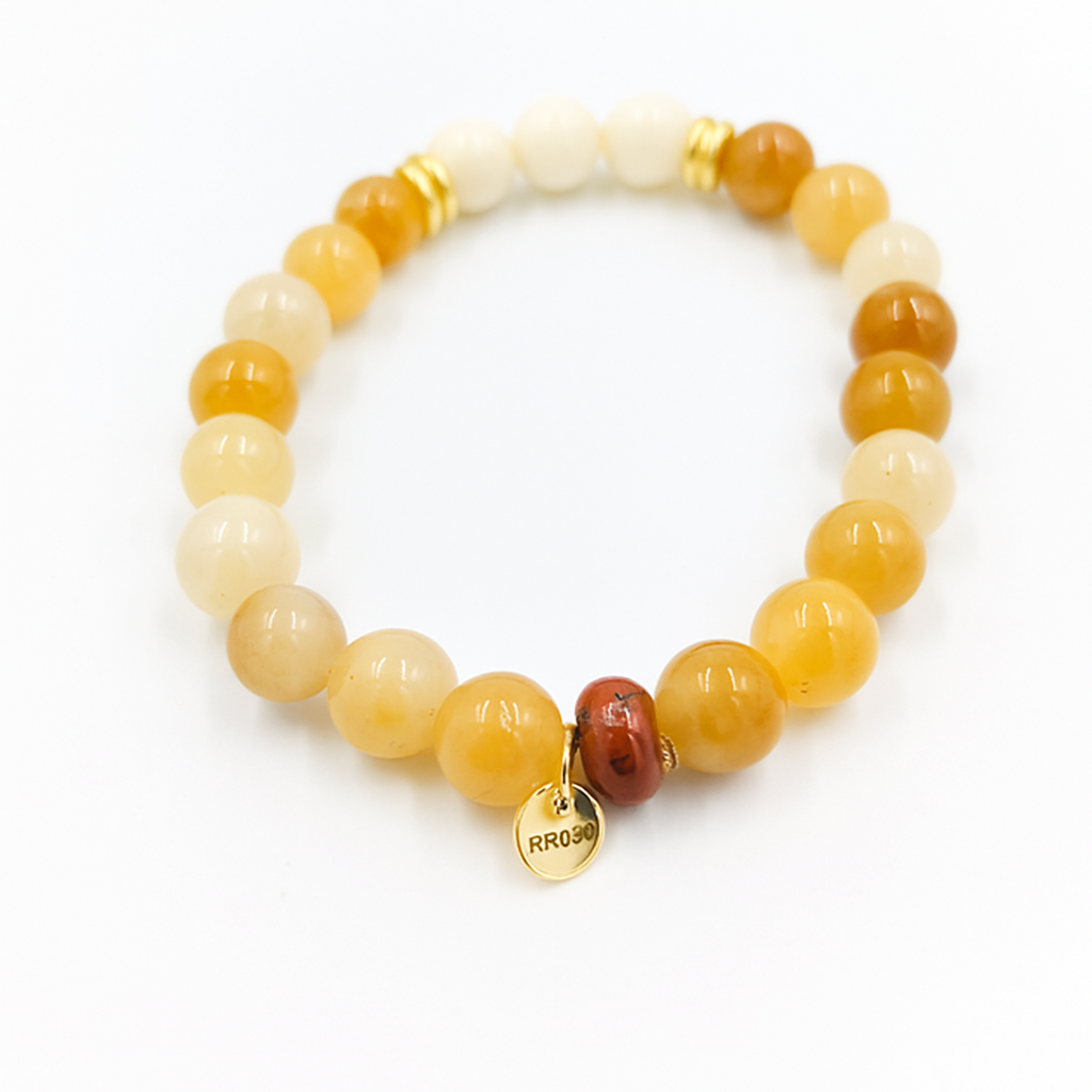 Riveter Made Bracelet | Determination (Jade Topaz)