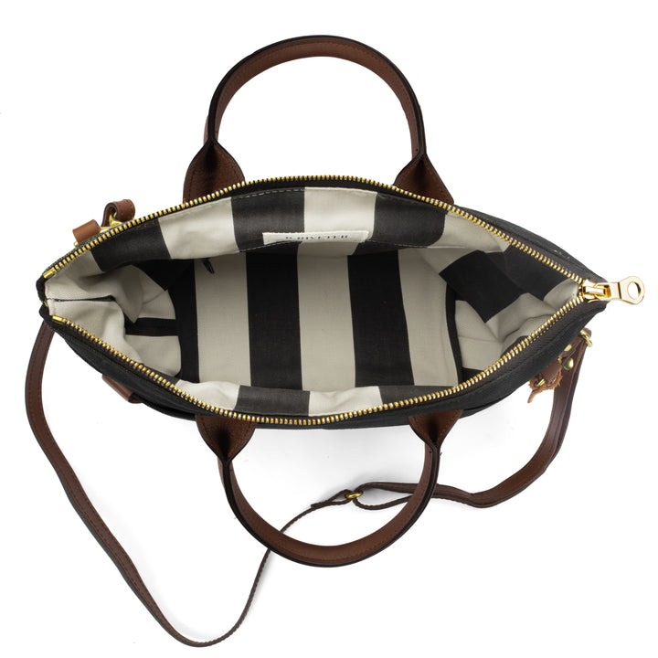 Dot | Umber Brown Canvas + Brown