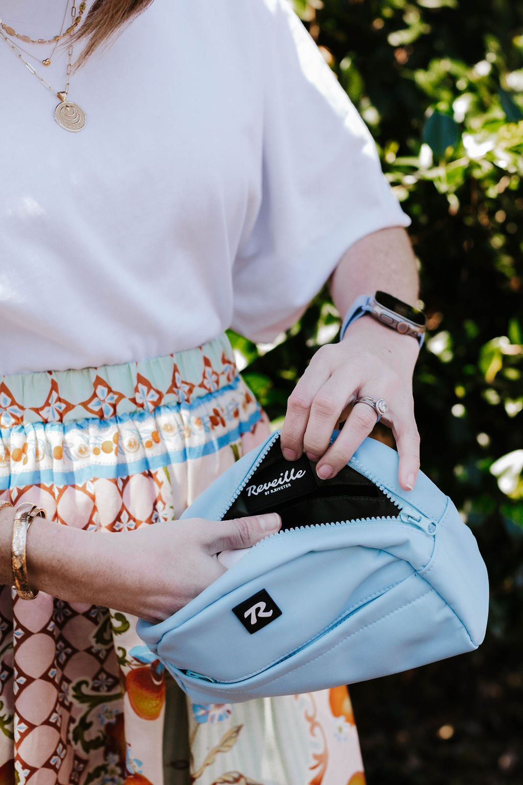 Everyday Cosmetic Case | Reveille Sky Nylon