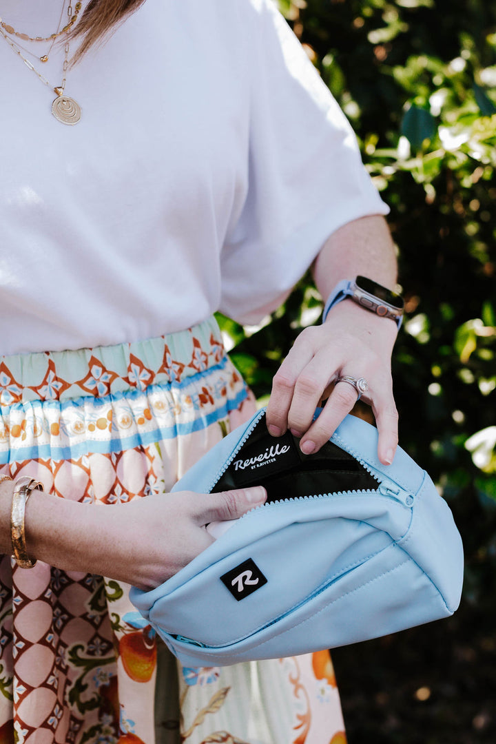 Everyday Cosmetic Case | Reveille Sky Nylon