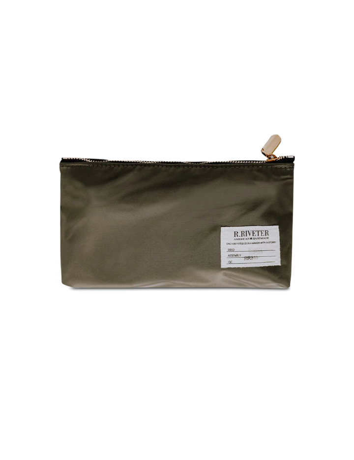 Lucy Zipper Pouch | Fatigue Nylon