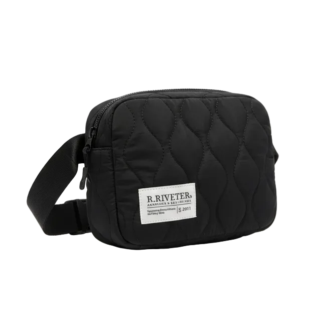 Augusta | Black Woobie Quilted – R. Riveter