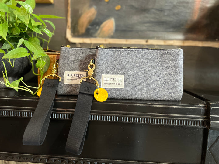 Zipper Pouch Wristlet | Limited Edition USMA Grey Uniform