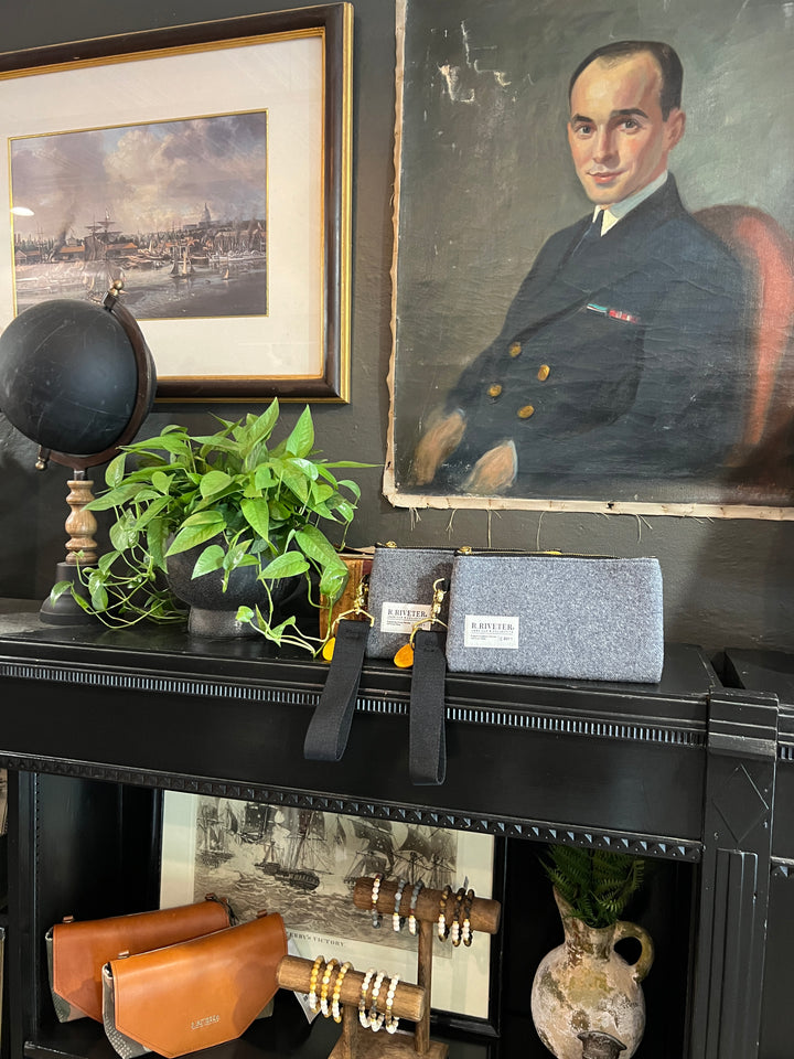 Zipper Pouch Wristlet | Limited Edition USMA Grey Uniform