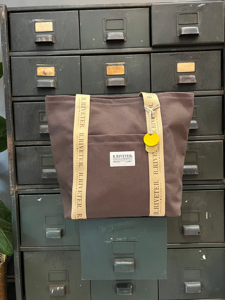 Margot Tote | Umber Brown Canvas