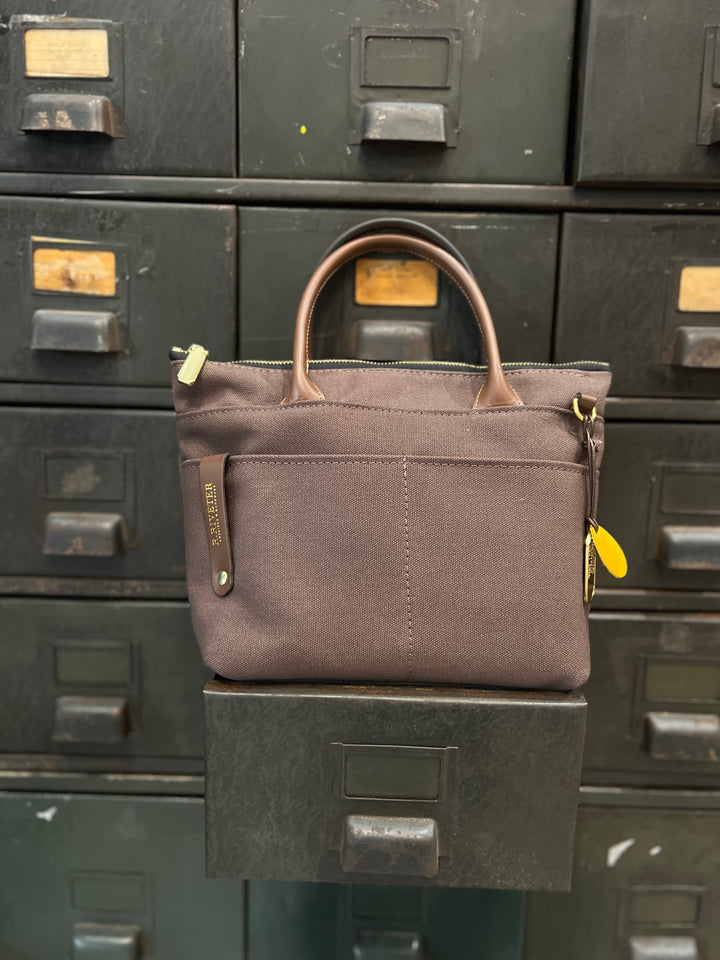 Dot | Umber Brown Canvas + Brown