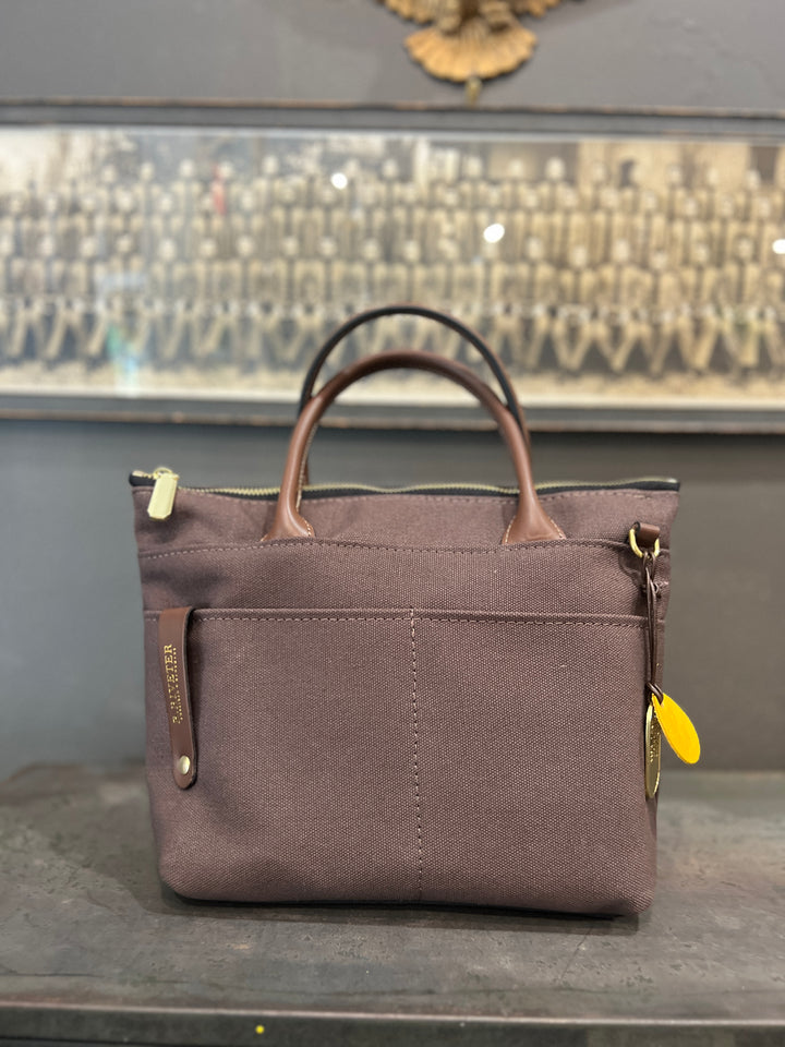 Dot | Umber Brown Canvas + Brown