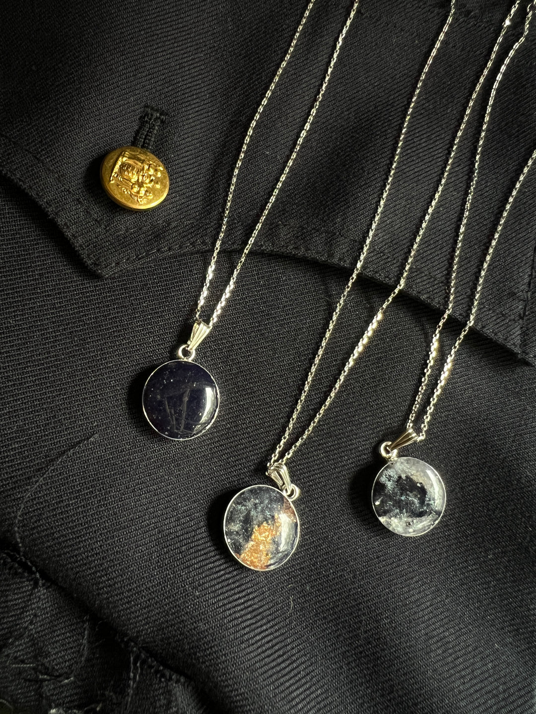 Sterling Silver Limited Edition Necklace | Law Enforcement Black Jacket