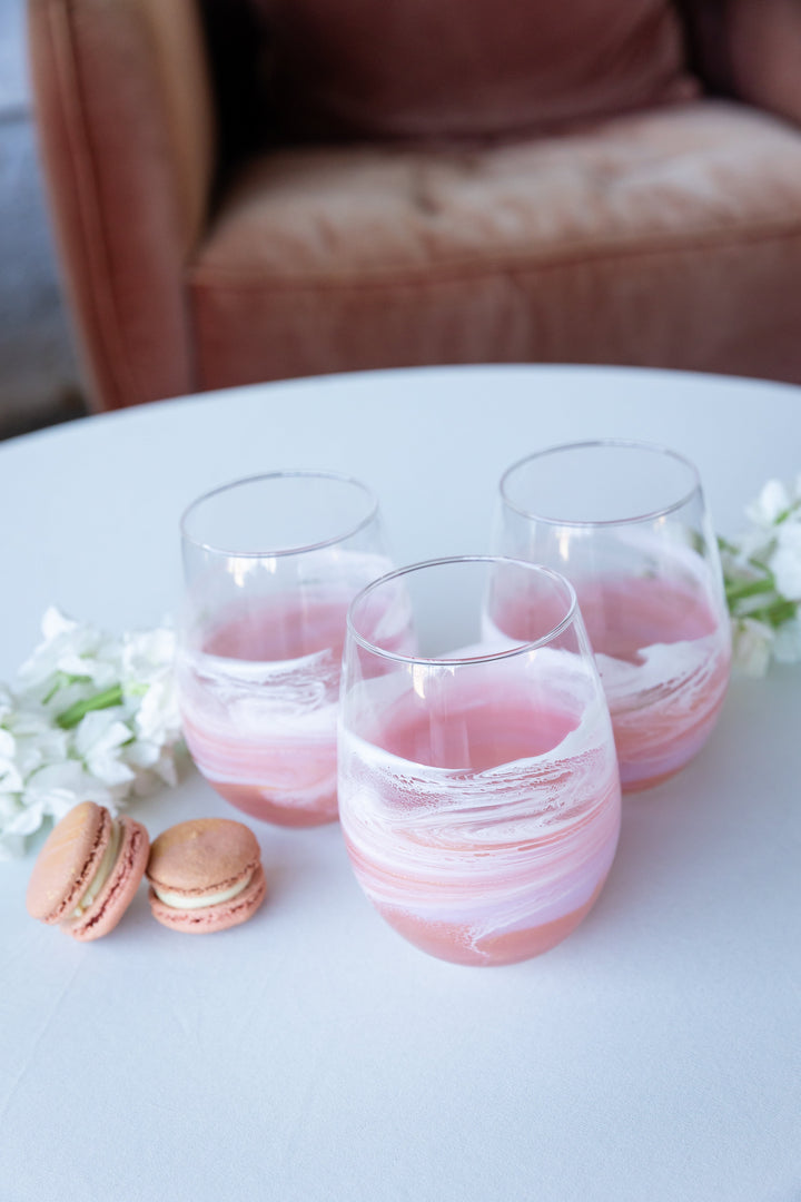 Coastal Stemless Wine Glass