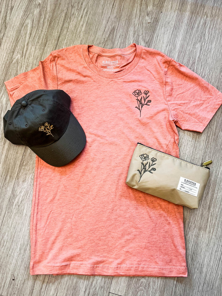 T Shirt | Poppy Sunset