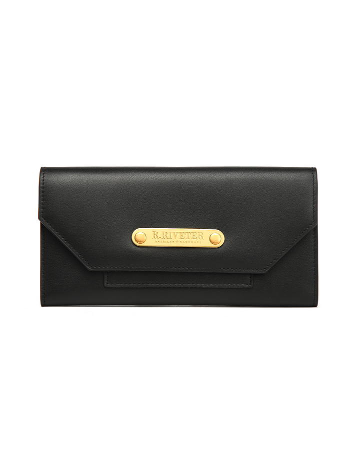 1943 Wallet | Black Leather