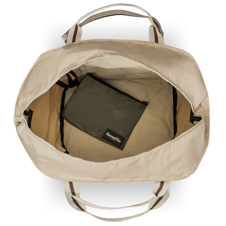 Margot Large Tote | Khaki Nylon