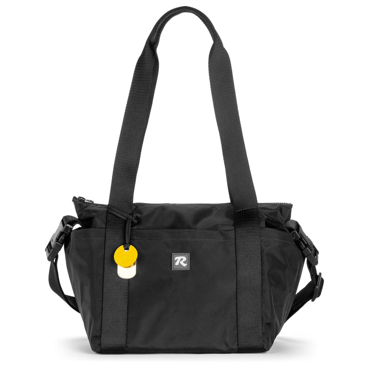 Mattie Large | Black Nylon Satchel