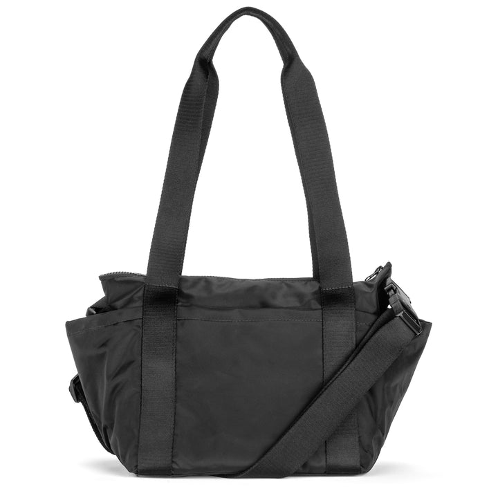 Mattie Large | Black Nylon Satchel