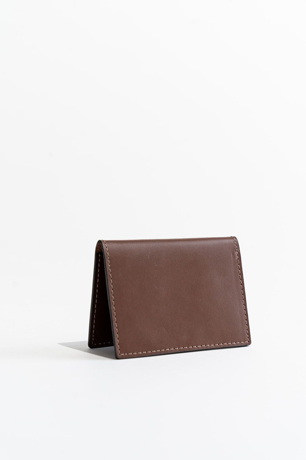 1776 Slim Card Holder | Signature Brown Leather Wallet