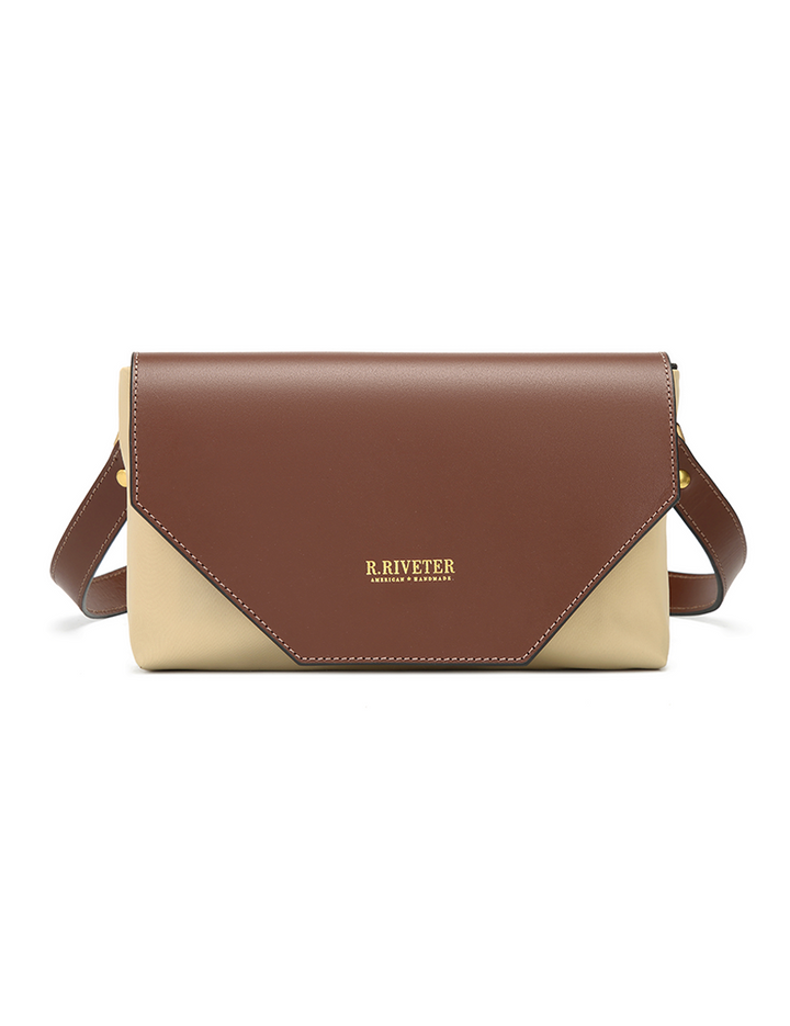 Patton | Khaki Nylon + Brown Leather