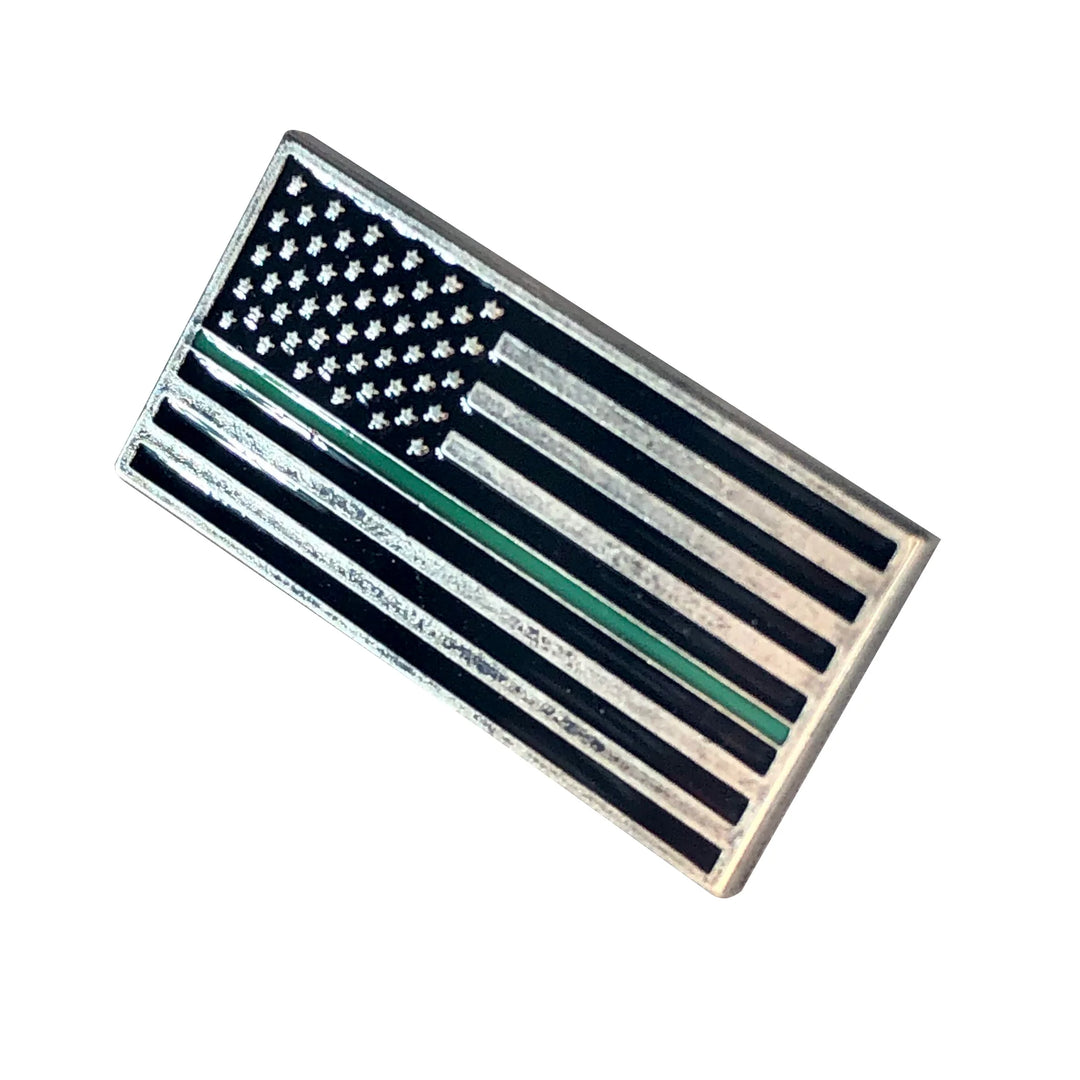 Assault Forward | Armed Forces - Thin Green Line Lapel Pin