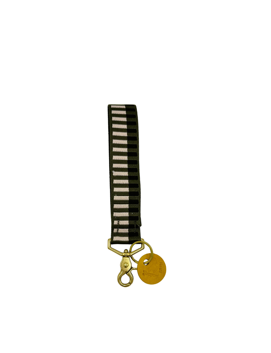 Wristlet Key Chain | Geo Olive