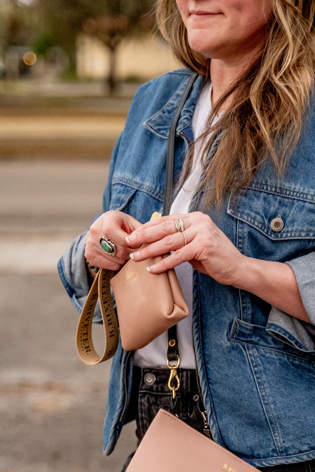 Wristlet Key Chain | R. Riveter Logo