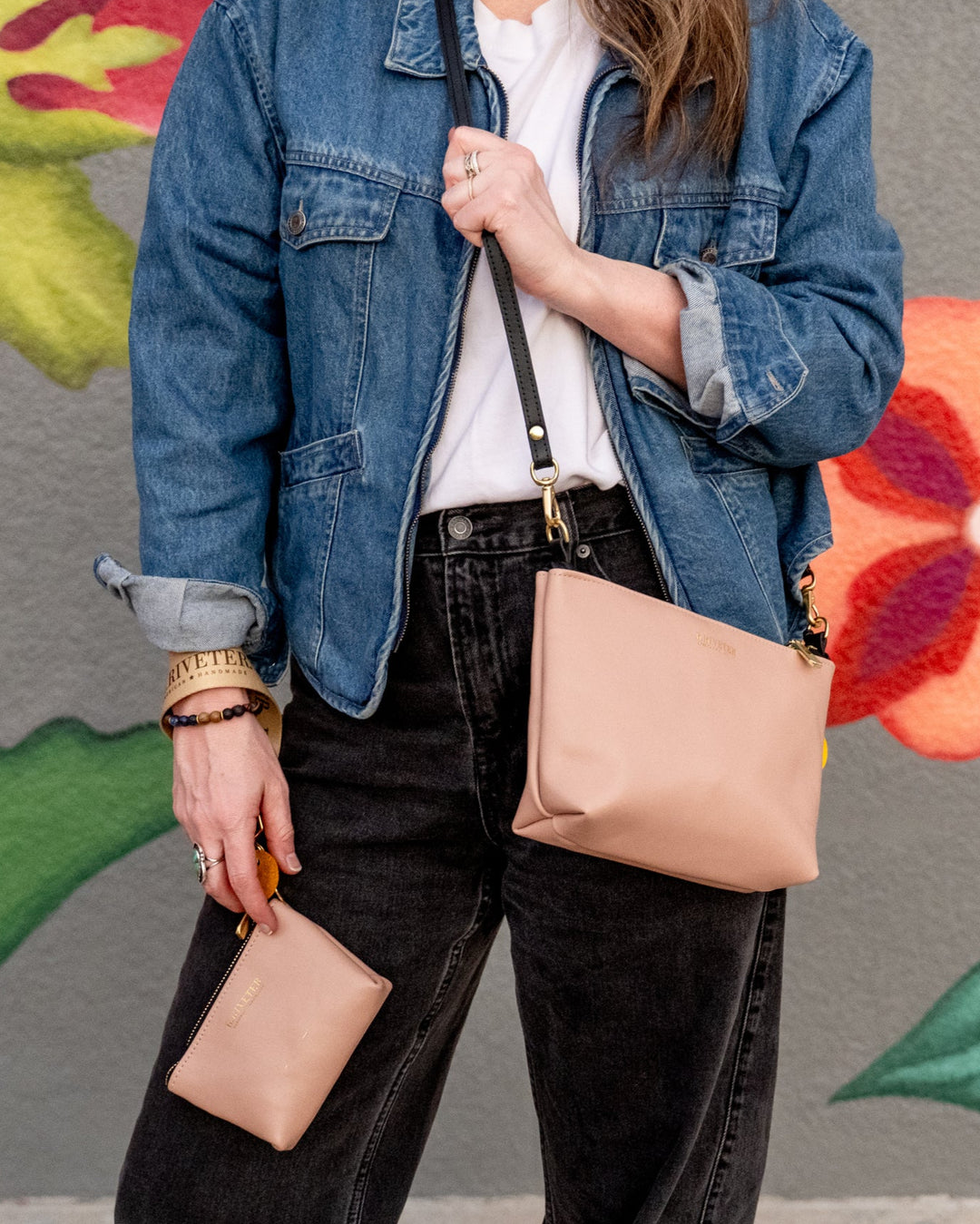 Wristlet Key Chain | R. Riveter Logo