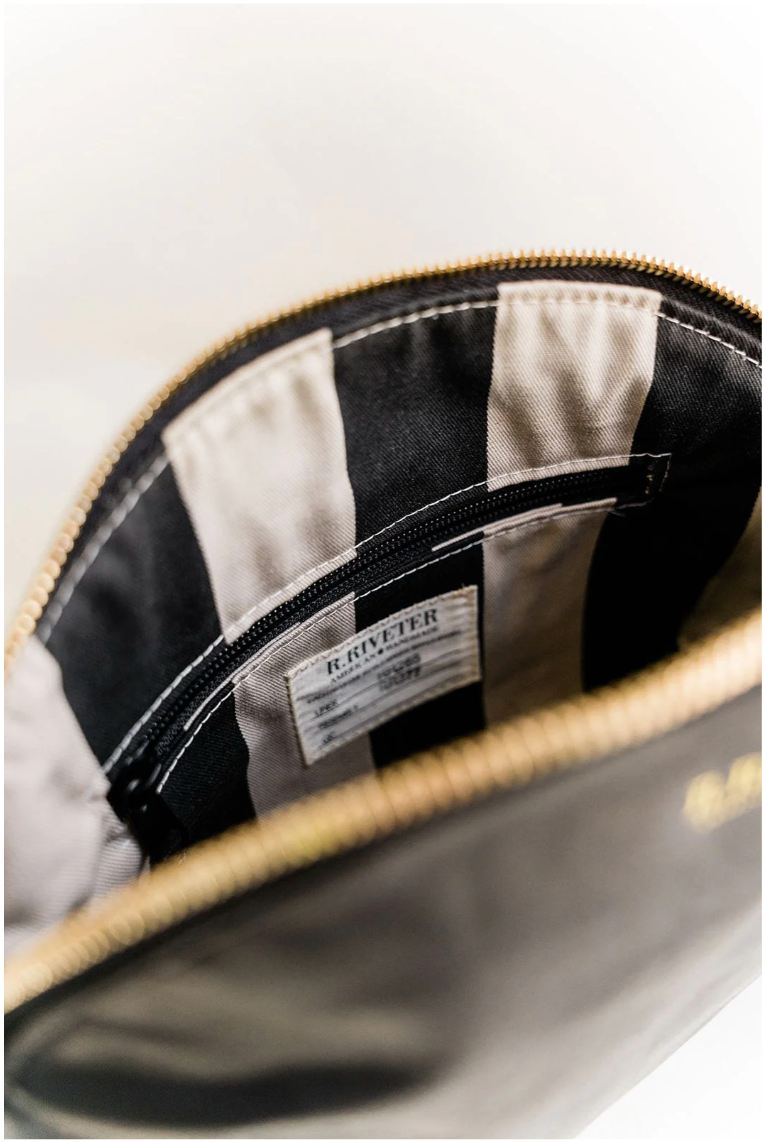 S&D Hopper | Space Black Leather Crossbody