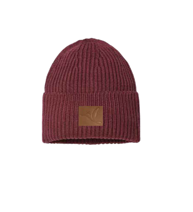 Maroon its ok. Beanie | R. Riveter x Nightbirde Foundation Collection