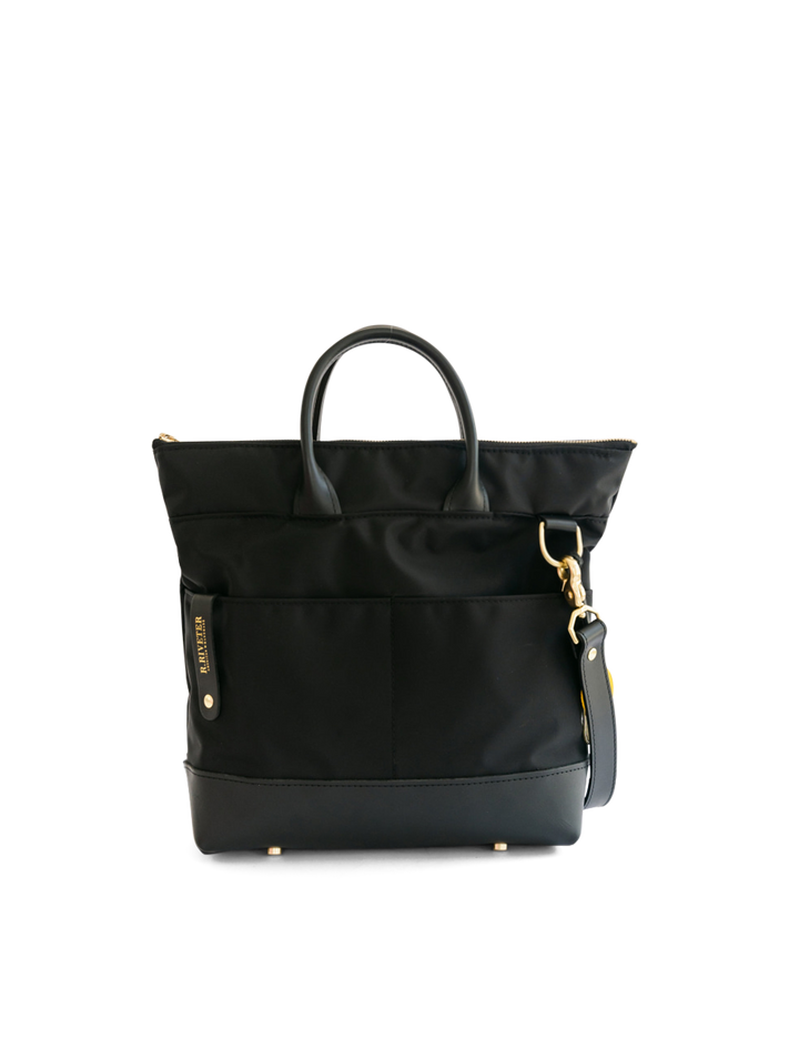 Otto | Black Nylon + Black Leather