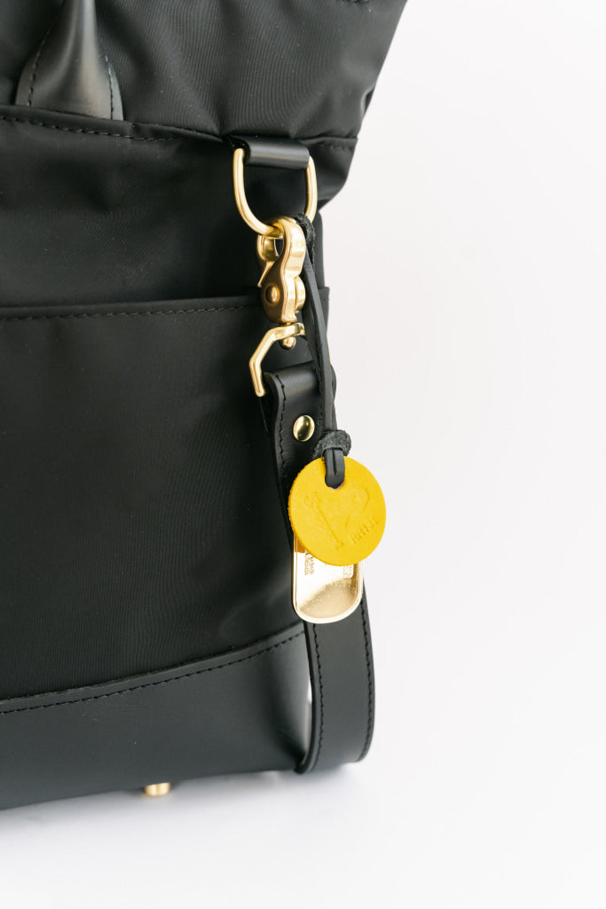 Otto | Black Nylon + Leather