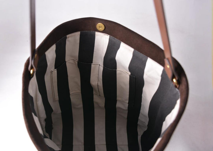 Doyle | Coffee Suede + Brown