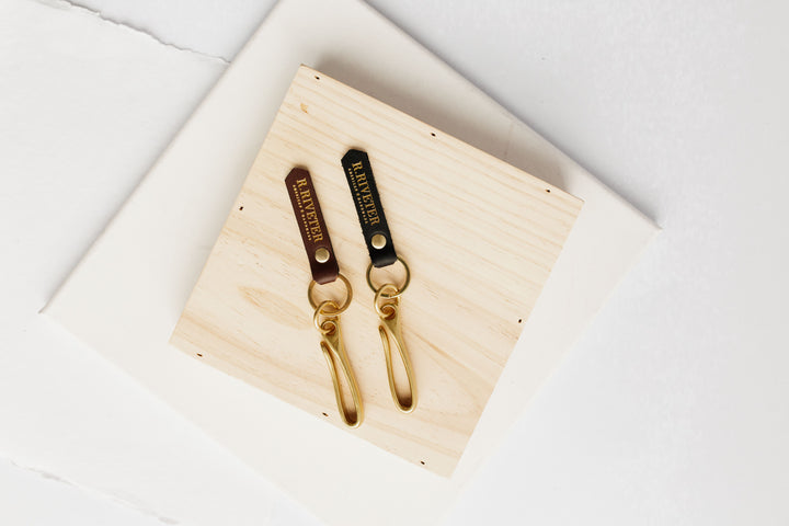 1903 Key Fob | Signature Riveter Brown Leather