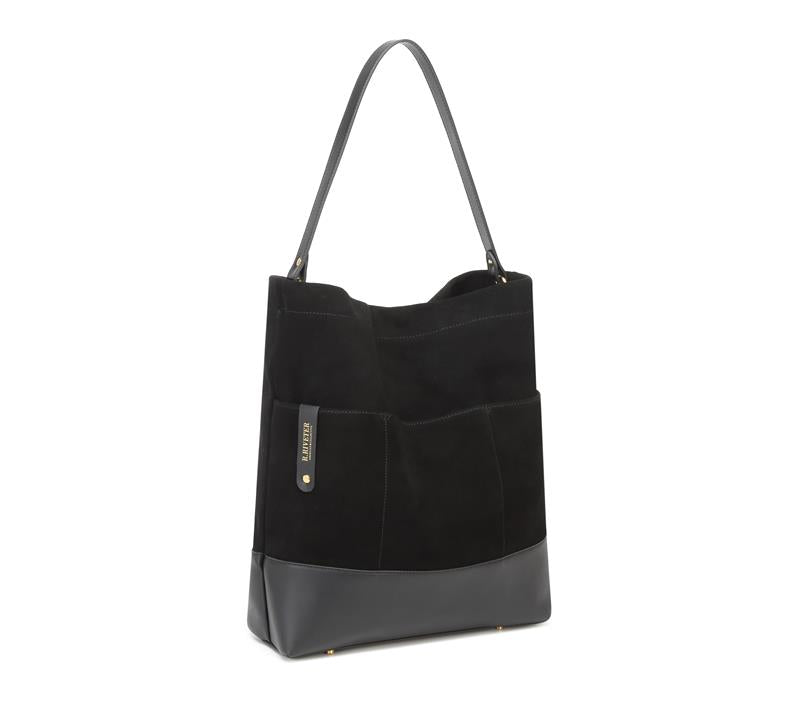 Doyle | Black Suede + Black