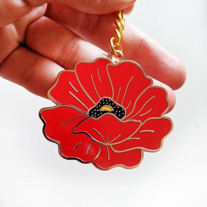 Wristlet Keychain | Poppy Fatigue