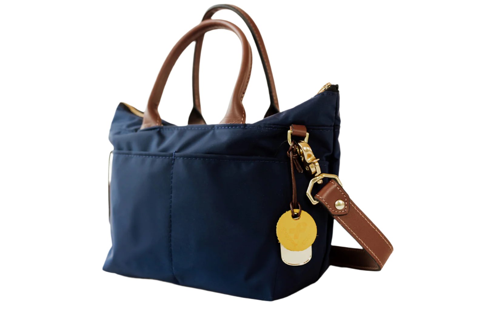 Drew - Navy Leather