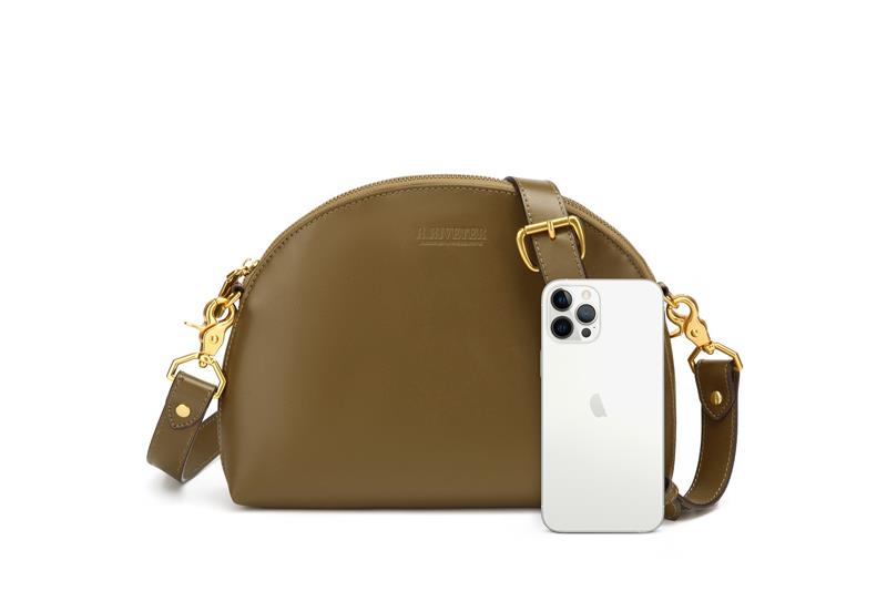 Hopper | Fatigue Leather Crossbody