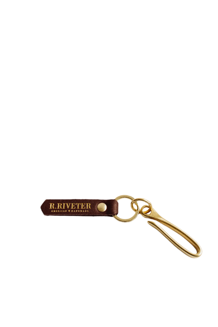 1903 Key Fob | Signature Riveter Brown Leather